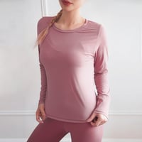 Yoga træningstop med slids bagpå