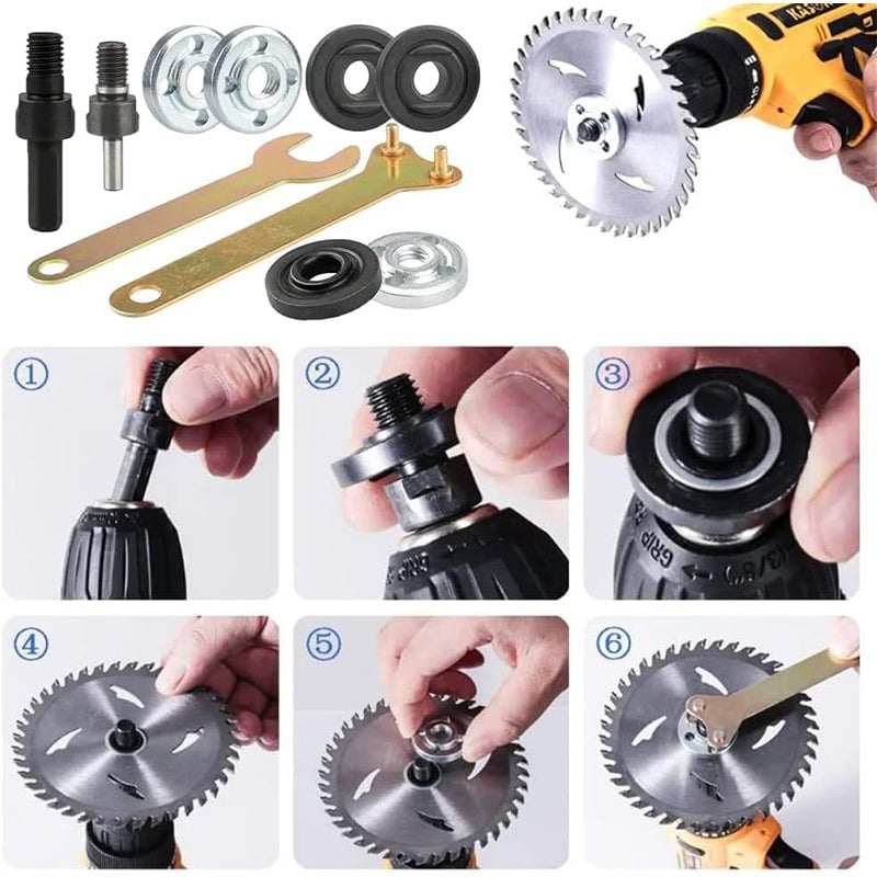 Bohrer-zu-Winkelschleifer-Adapter