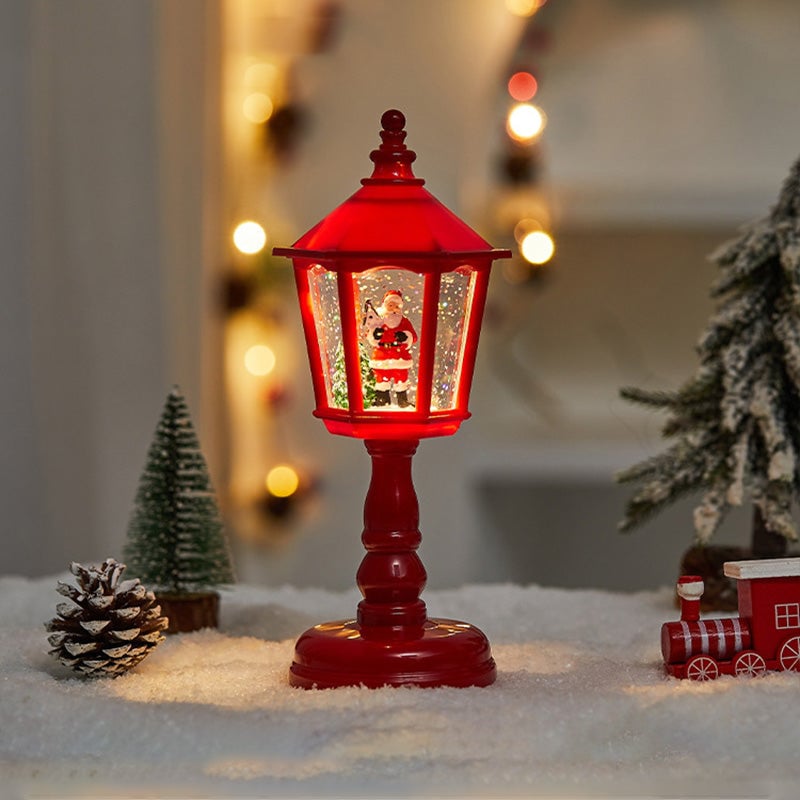 Weihnachts-Hexagon-Wasserlaterne