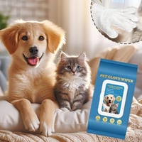 Pet Glove Wipes--20 PCS