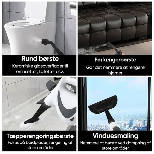 Sakerplus desinficerende damprenser