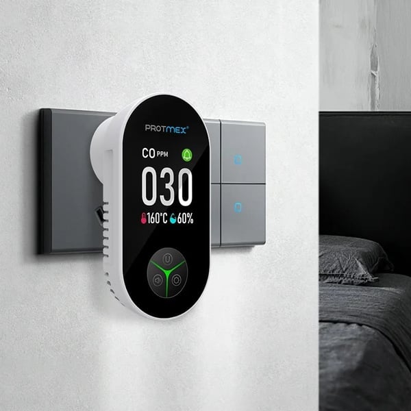 Co Temperature and Humidity Monitoring Alarm