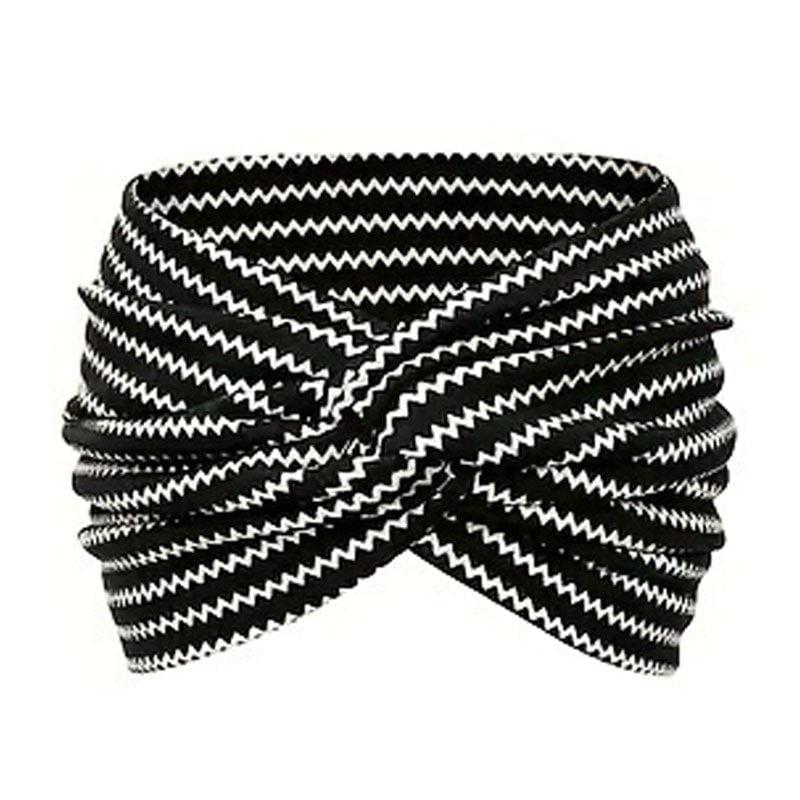 Yoga-Stirnband mit Kreuz-Print