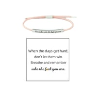 Braided Adjustable Inspire Bracelet