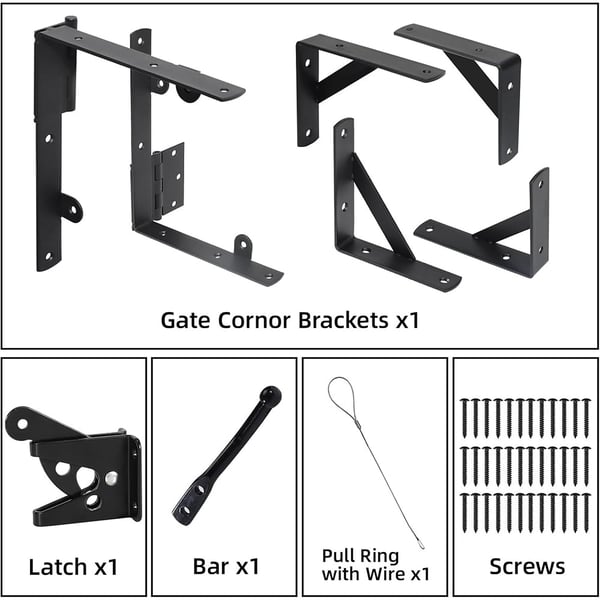 Sakerplus Heavy Duty Gate Brace Kit