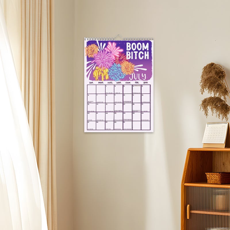 2025 Here We Fucking Go Again-kalender
