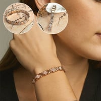 Blumen-Kupferarmband