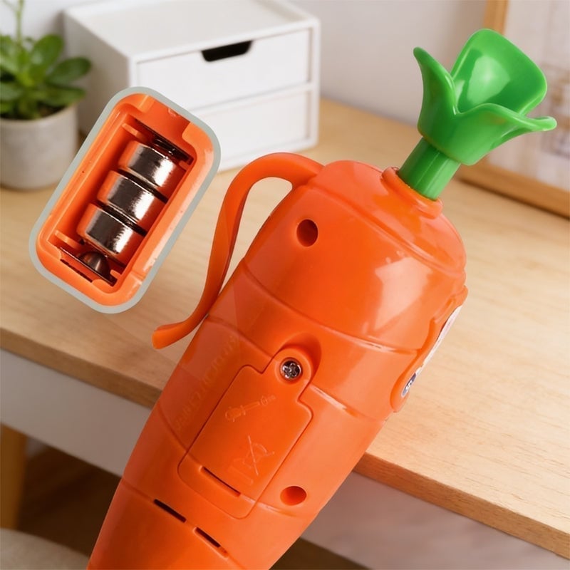 Portable Carrot Voice Recorder Ballpoint Pen