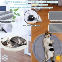 Ergonomic Desk Cat Bed For Office