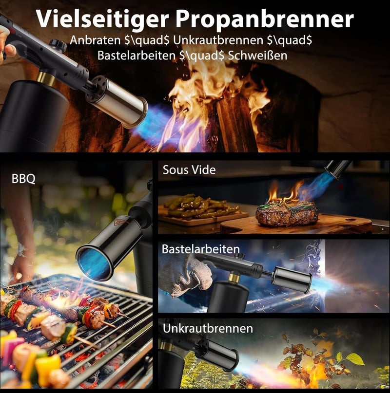 Sakerplus® Propanbrenner