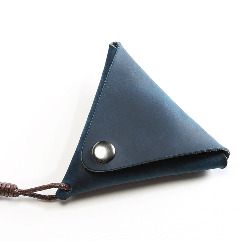 Distressed Leather Coin Purse