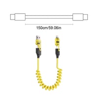 4 in 1 Spring Fast Charging Cable