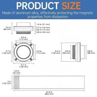 Magnetic Dryer Vent Connector Kit