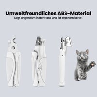 Haustier-Nagelknipser mit LED-Licht