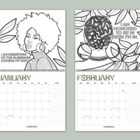 2025 Affirmation Wall Calendar