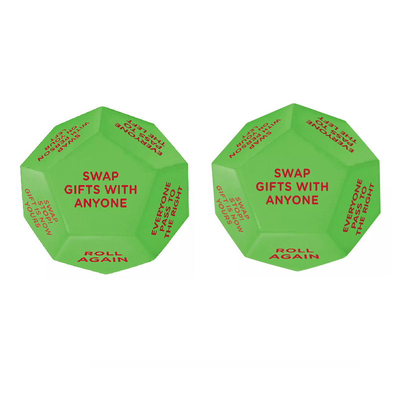 Santa Swap Gift Exchange Dice