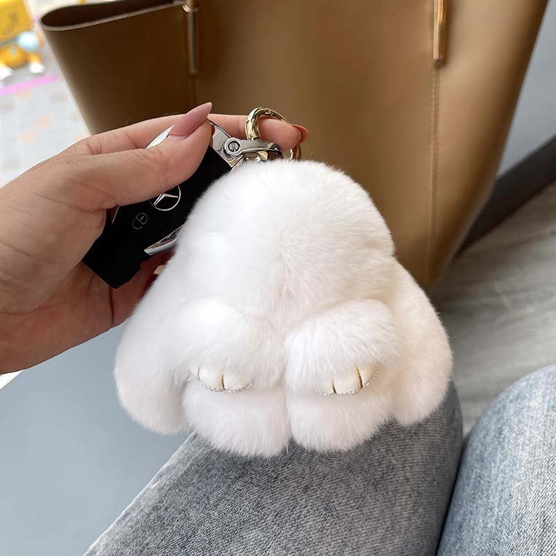 💥Handmade Soft Bunny PomPom Charms（🎁Boxed Edition）