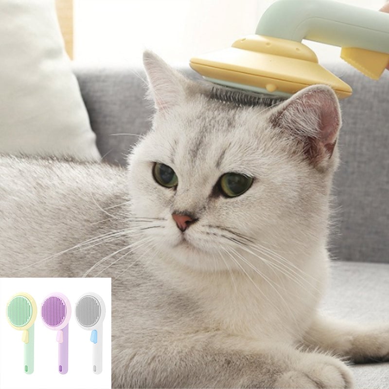 Self-Cleaning Pet Brush