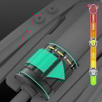 Sakerplus Adjustable Hydraulic Arm Strength Trainer (with LED counter)