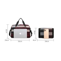Faltbare Reisetasche mit Trocken-/Nasstrennung