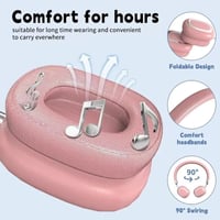Wireless Headphones with Built-in Microphone