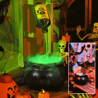 Halloween schwimmende Flaschendekoration