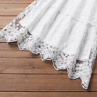 Trekvartsärm i spets