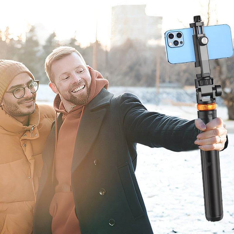 Selfie Stick-stativ med Bluetooth-fjernbetjening