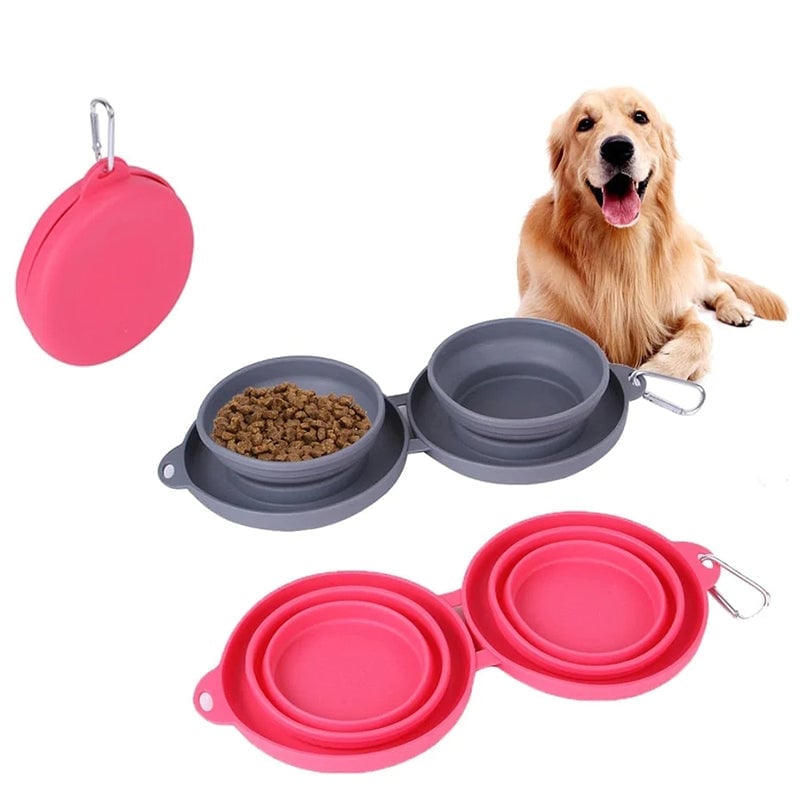 Set Da Pranzo Per Cani Da Viaggio Pawfun