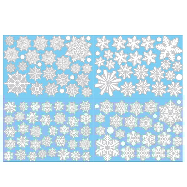 Weihnachts-Fensteraufkleber