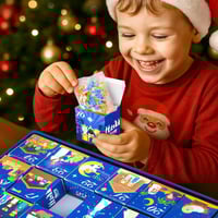 2025 Nativity Advent Calendar – 24-Day Building Block Set Christmas Countdown Gift