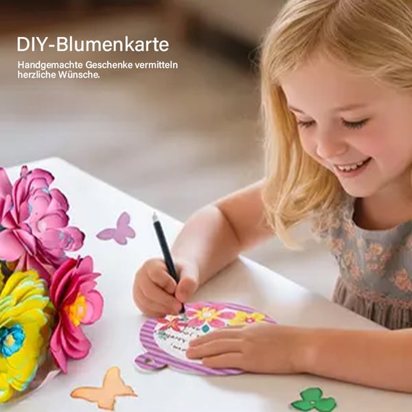 DIY Color-Changing Paper Flower Kit