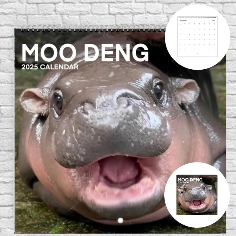 Moo Deng Kalender | Kalender 2025-1