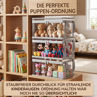 Aufbewahrungseimer für Kinderpuppen