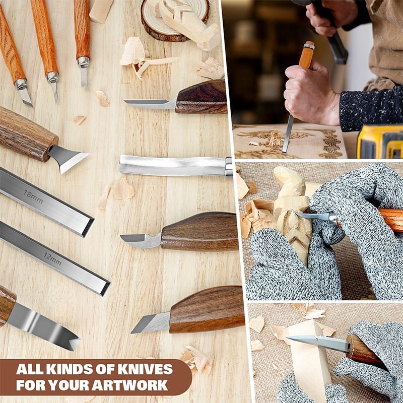SakerNeo Wood Carving Kit For Beginners