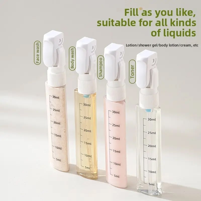 4-en-1 Distributeur de Voyage Rotatif Anti-Fuite