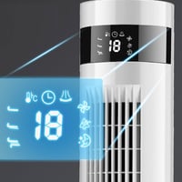 Portable Bladeless Floor Fans for Home