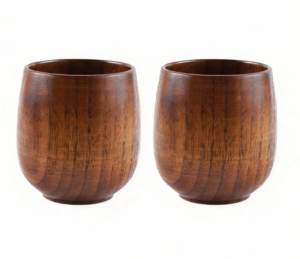 Charred Jujube Wood Cups