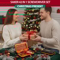 Sakerplus 42 in 1 Magnetic Screwdriver Set-Christmas Version