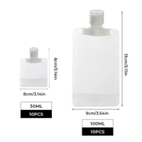Portable Travel Fluid Dispensing Packing Bag