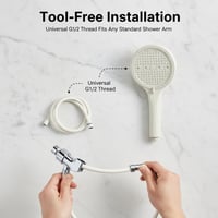 High-Pressure Handheld Shower Spray Set