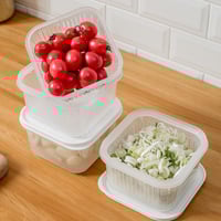Transparent Double-layer Sealed Storage Box