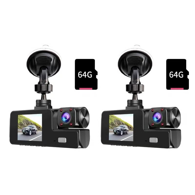 1080P Dual-Lens WiFi Dashcam