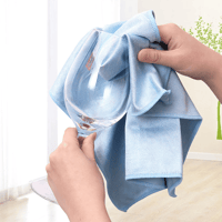 Glass cleaning cloth