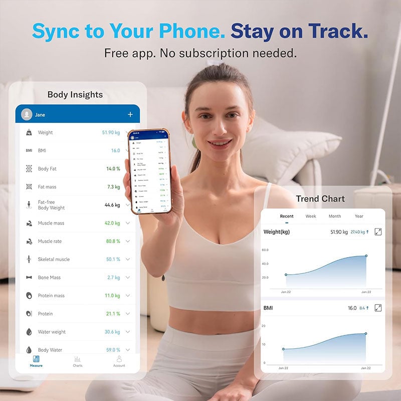 Sakerplus Smart Body Fat Scale