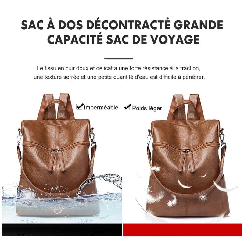Sac à Dos Décontracté Grande Capacité