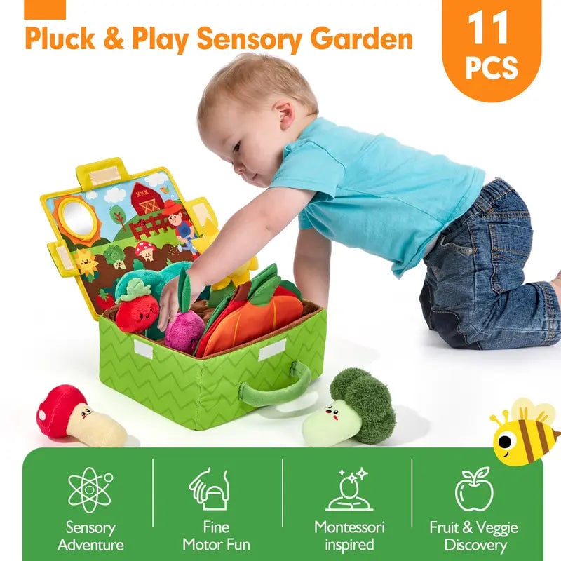 Sakerplus® Interactive Sensory Garden Baby Toy Set