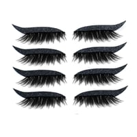 Autocollants Imperméables et Réutilisables pour Eye-liner et Cils