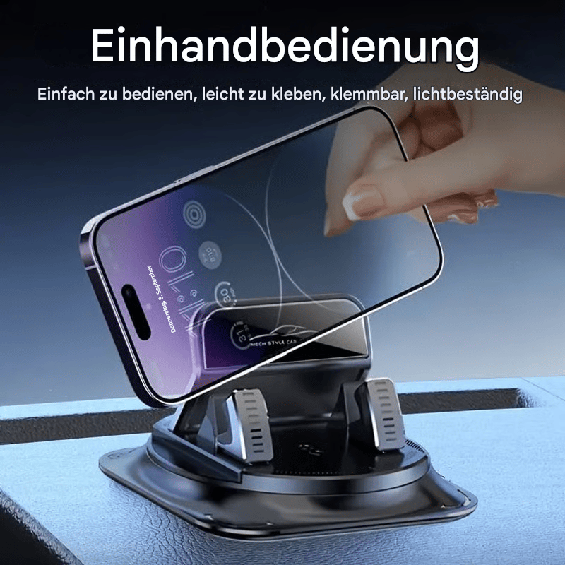 Handyhalterung fürs Auto mit 360°-Drehung