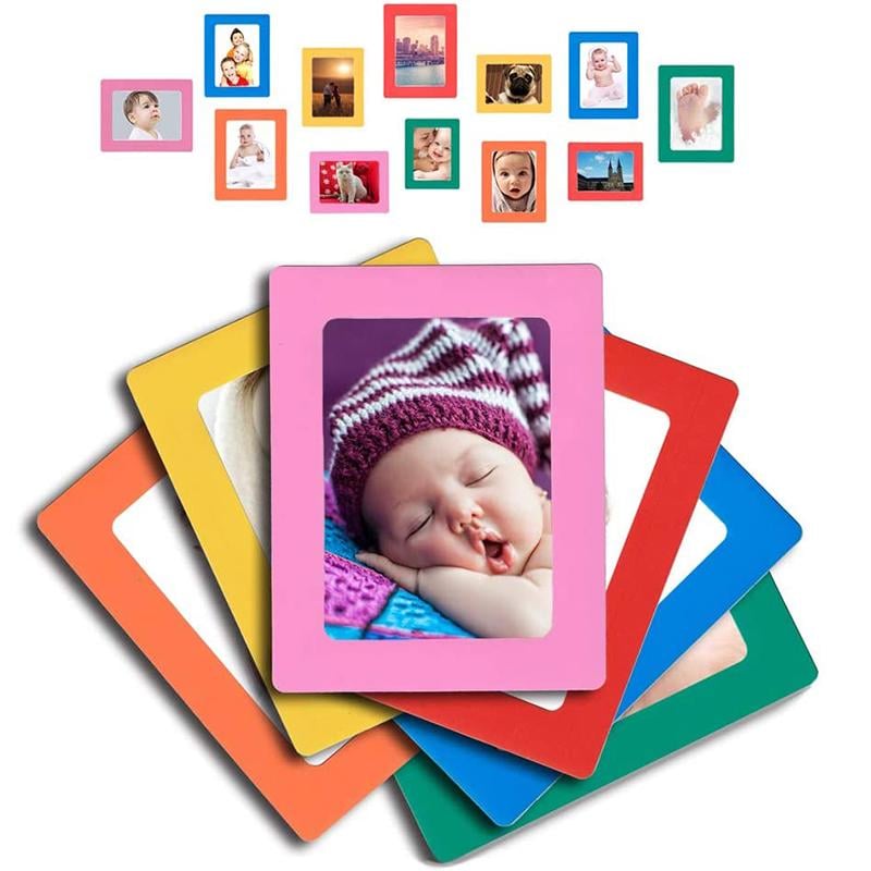 Colorful Magnetic Picture Frames